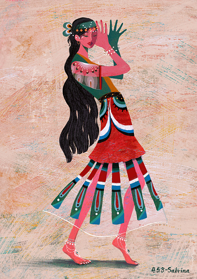 GYPSY DANCER illustration