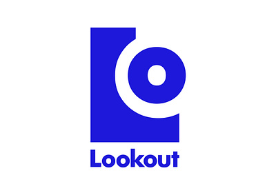 Lookout - Colored Version of Logo graphic design icon logo vector