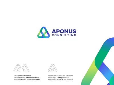 Aponus Consulting Logo logo logo design