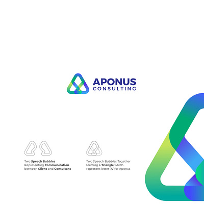 Aponus Consulting Logo logo logo design