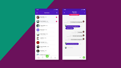 Direct Messaging app design direct message ui ux