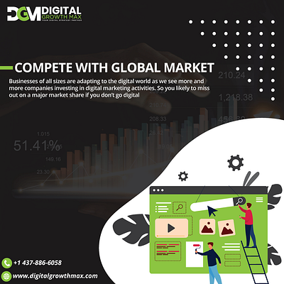complete with global market content marketing digital marketing email marketing facebook marketing ppc social media