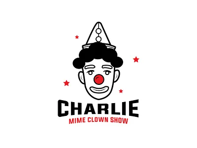 Charlie meme clown show brand branding design designlogo graphicdesign graphicdesigner graphics illustration logos ui