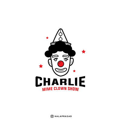 Charlie meme clown show brand branding design designlogo graphicdesign graphicdesigner graphics illustration logos ui