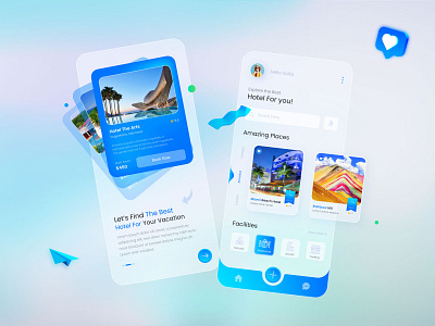 Hotel Mobile App UX UI Design app design ideas app designer app inspiration app interface app ui apps screen design hotel hotel book mobile mobile app mobile app design mobile app ui mobile application mobile apps mobile design resort typography ui minimal