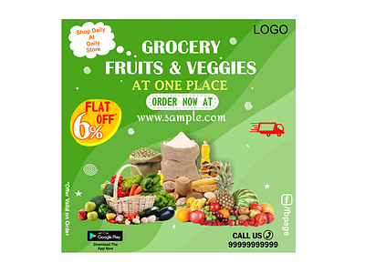 Store Offer Banner grocery poster offer poster poster design