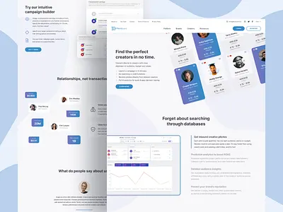 Pitchboard Website Complete Redesign clean creative design influencing light management marketing minimal platform redesign simple ui ux website
