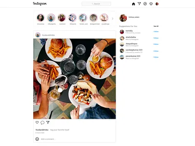 Instagram Redesign