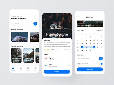 Hawkeye travel app app branding colorful design illustration logo typography ui ux 视觉艺术