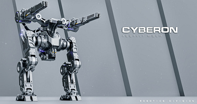 CYBERON ASSAULT MECH 3d design modeling