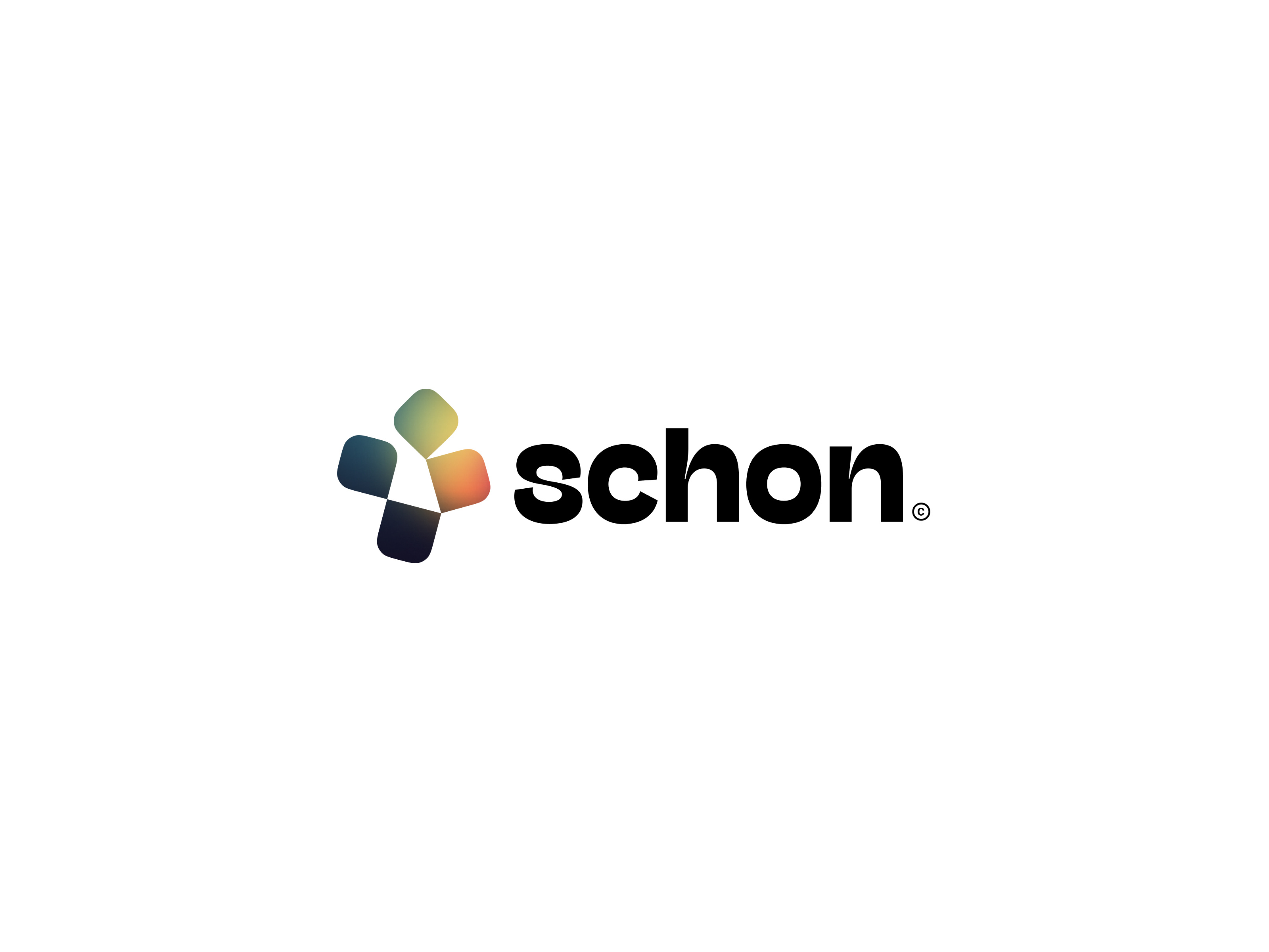 Schon Logo fix with Christos Gradient.