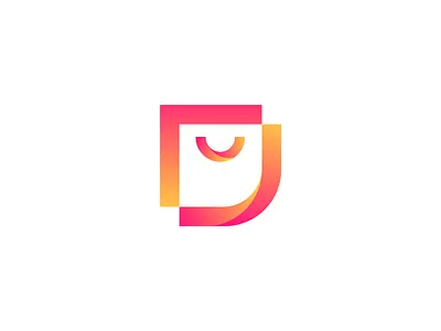 online shopping logo design 3d branding creative design ecomarce flat graphic design graphicdesign icon logo logos minimal online shoping professional shopping logo unique vector