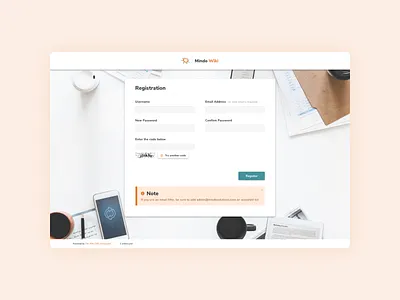 Wiki Mindo Redesign - 2019 (2 of 4) design landing page login page design register page design sign in page design ui ux uiux user experience user interface website design