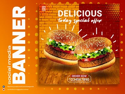 Social media Banner | instagram post branding design graphic design illustration vector