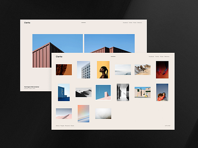 Clarita - WordPress theme for photographers gallery images minimal photographers photography portfolio responsive template theme wordpress