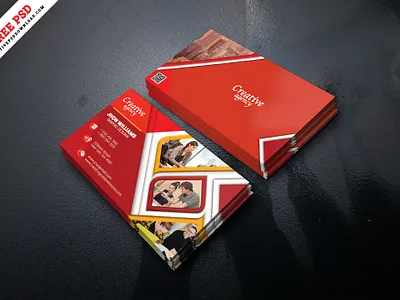 Creative Business Card PSD Template business card psd business card template creative business card free business card
