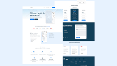 OrbitApp app figma gerenciamento landing page orbitapp projeto ui ux web website