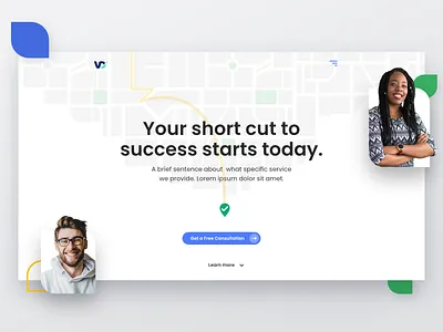 Agency Website Concept agency design graphic design home page landing page shadow website