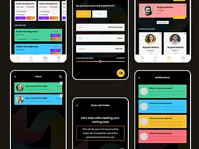 Application Design app branding design flat graphic design illustration logo ui ux vector web