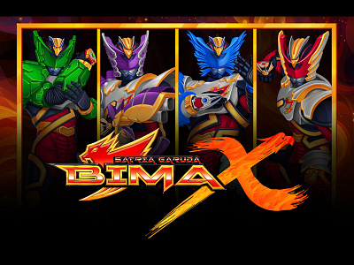 Splash screen for the our new slot machine "Bima X" bima bima character bima design bima heroes bima slot bima design bima slot game design gambling game art game design graphic design illustration slot design slot machine splash screen splashscreen