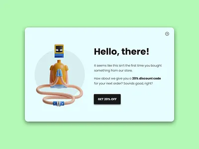 Pop-Up / Overlay concept design daily ui dailyui dailyui016 dailyuichallenge design figma figma design overlay pop up ui design uidesigner uiux user interface design