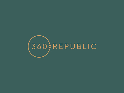 360ºREPUBLIC - Advertising Studio 360 branding circle icon logo republic total world