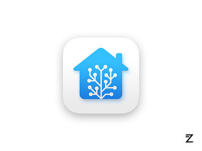 Home Assistant - iOS App Icon Redesign apple design homeassistant icon logo