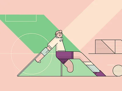 Paralympics characters illustration people retro style styletest vector