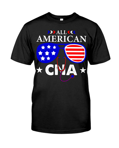 All American CNA 4th Of July Patriotic T-Shirt happyindependenceday