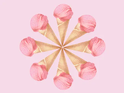 Ice cream design drawing icecream illustration procreate summer