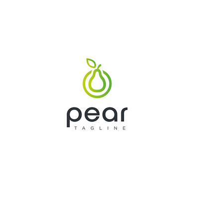 Pear Logo And App Icon icon illustration logo pear icon pear logo