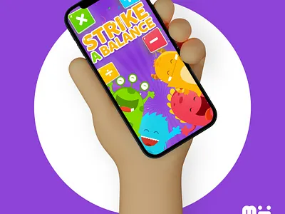 Strike A Balance Game UI app design artist daily challange game gamedesign graphic design ui designer uidesign userinterface