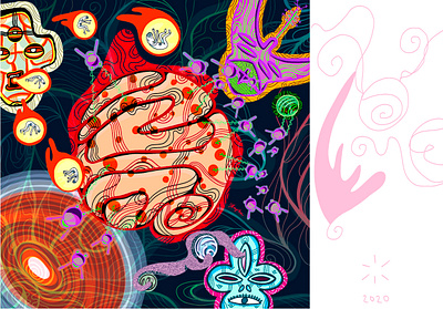 🏀 graphic design illustration