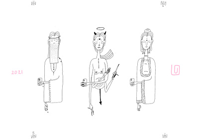 ✝️🖤🕉 graphic design illustration