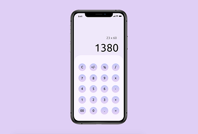 Daily UI 004 - Calculator