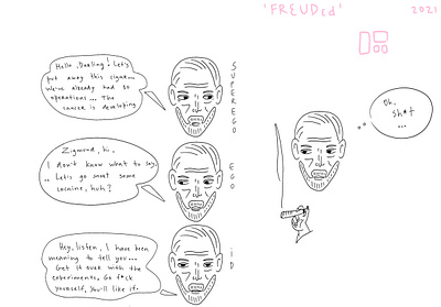 FreudEd graphic design illustration