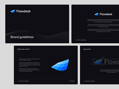 Flowdesk style guide aiste brand designer banking brand blockchain brand guide brand identity brand strategy brand studio branding agency crypto brand cryptocurrency finance fintech fintech brand fintech branding fintech branding studio fintech logo smart by design smart logos style guide volatility