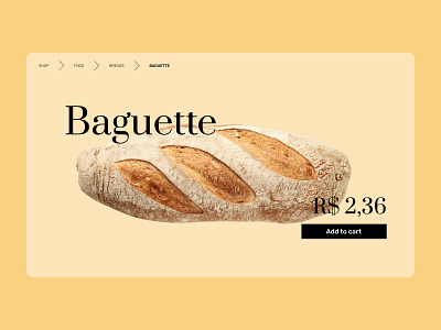 Daily UI 56 | Breadcrumbs bread breadcrumbs daily 100 challenge daily ui daily ui 056 dailyui dailyui056 dailyuichallenge food shop ui