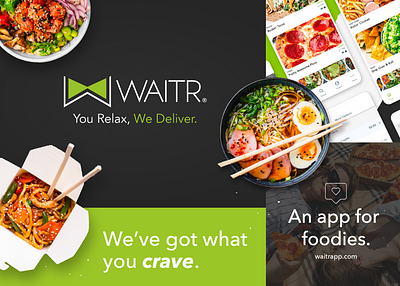 Waitr Creative Refresh branding graphic design