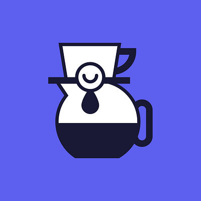 Pour Over Coffee Icon branding coffee graphic design icon icon design pour over