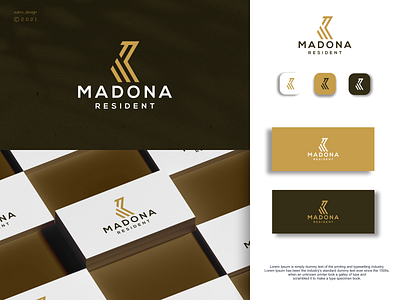 madona resident branding design graphic design icon illustration logo minimal ui ux vector