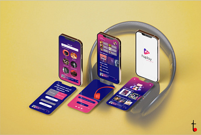 Music App UI Inspiration app app design design illustration logo ui ui design uidesign uiux ux