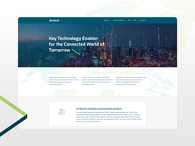 Corporate Website Home Page UI Design branding design graphic design ui ux