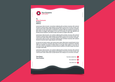 Creative letterhead design