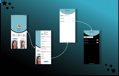 Settings | DailyUI007 app design prototyping typography ui