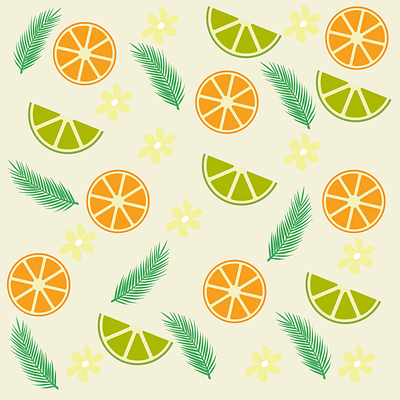 Summer Pattern graphic design illustration print summer pattern