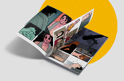 comic-psychological horror art artwork cartoon characterdesign comic comicart comicbook comicpages comics creative design horror illustration s3 story storytelling visual
