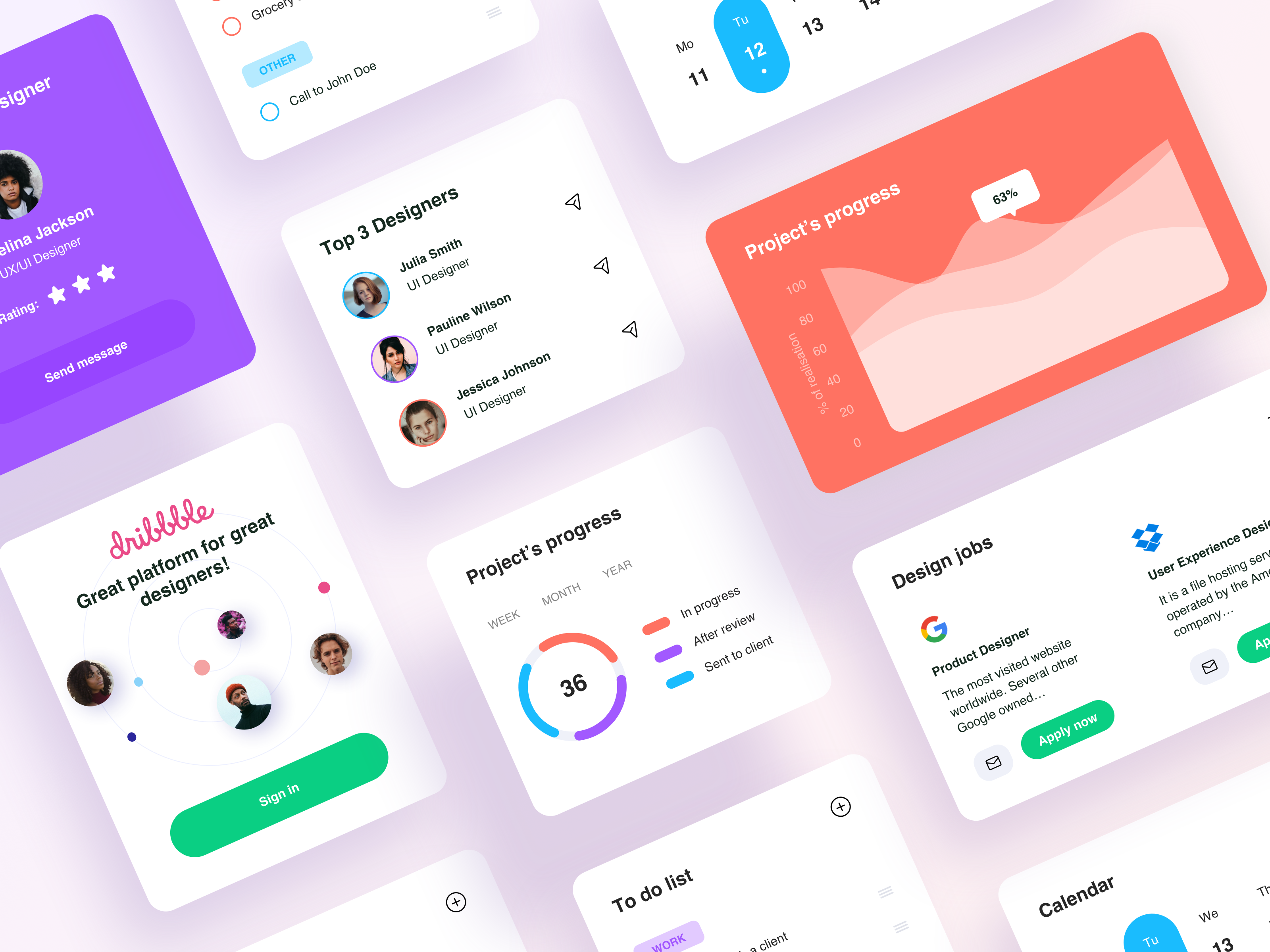 Example of Widgets collection