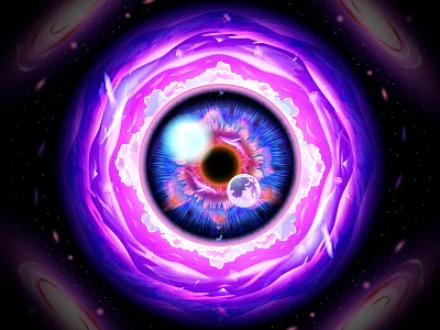 Dream color digital art dream eye fantasy graphic design illustration light overlay space