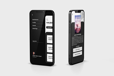 E Book Mobile App app branding design icon illustration typography ui ux vector
